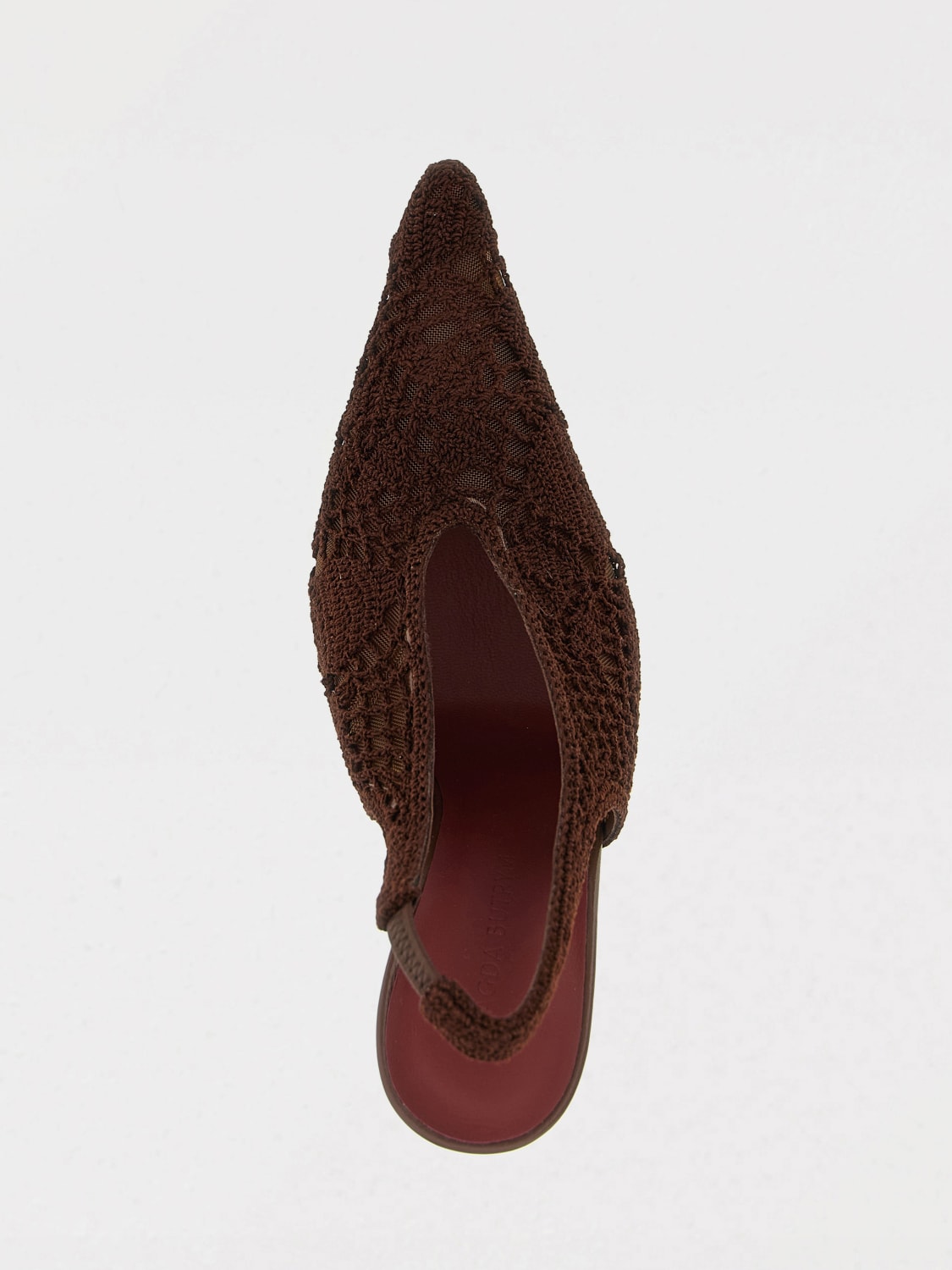 MAGDA BUTRYM PUMP: High heel shoes woman Magda Butrym, Brown - Img 4