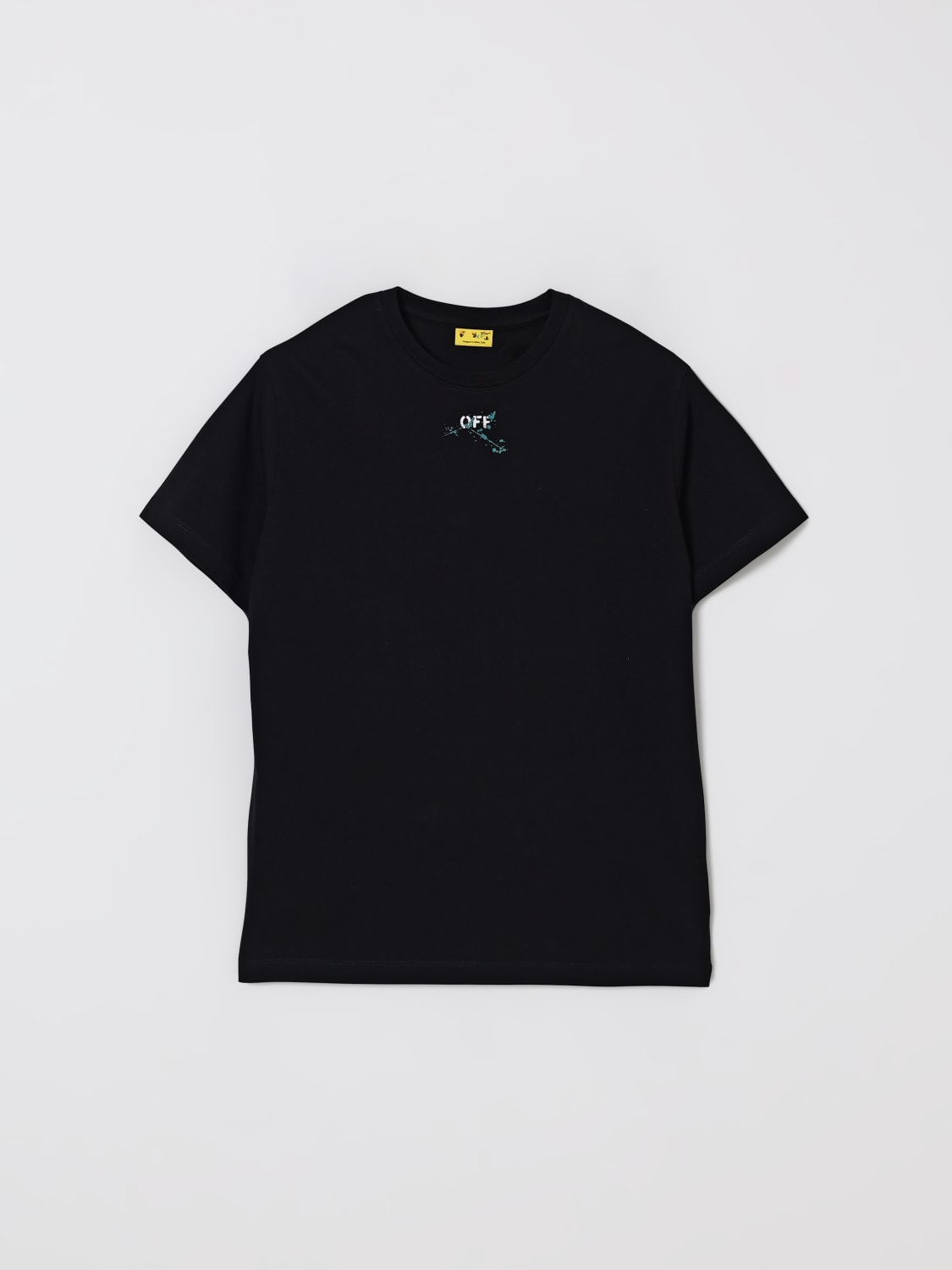 OFF-WHITE KIDS CAMISETA: Camiseta niños Off-white Kids, Negro - Img 1