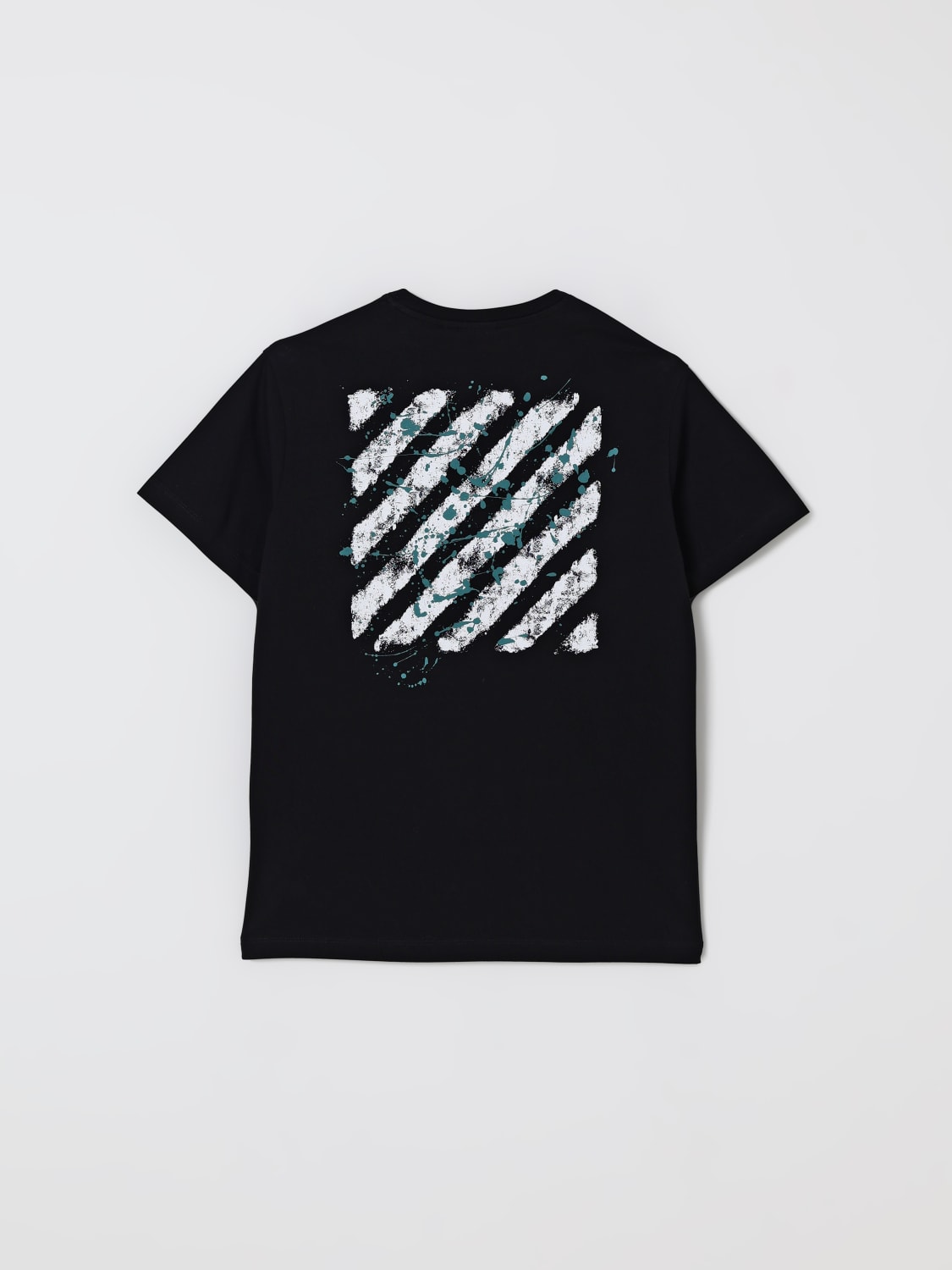 OFF-WHITE KIDS CAMISETA: Camiseta niños Off-white Kids, Negro - Img 2