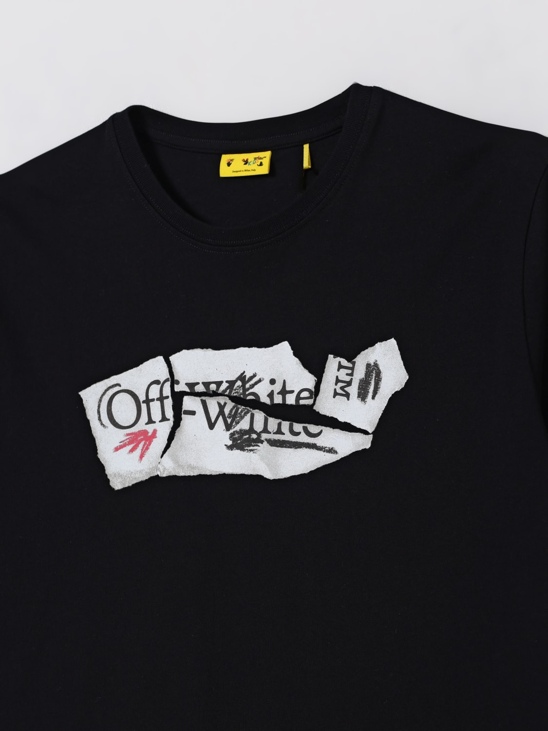 OFF-WHITE KIDS T-SHIRT: T-shirt kids Off-white Kids, Black - Img 3