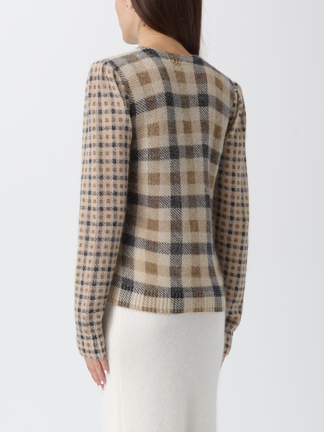 TWINSET SWEATER: Sweater woman Twinset, Camel - Img 2