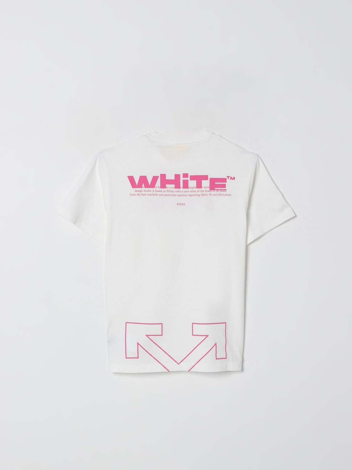 OFF-WHITE KIDS CAMISETA: Camisetas niños Off-white Kids, Blanco - Img 2