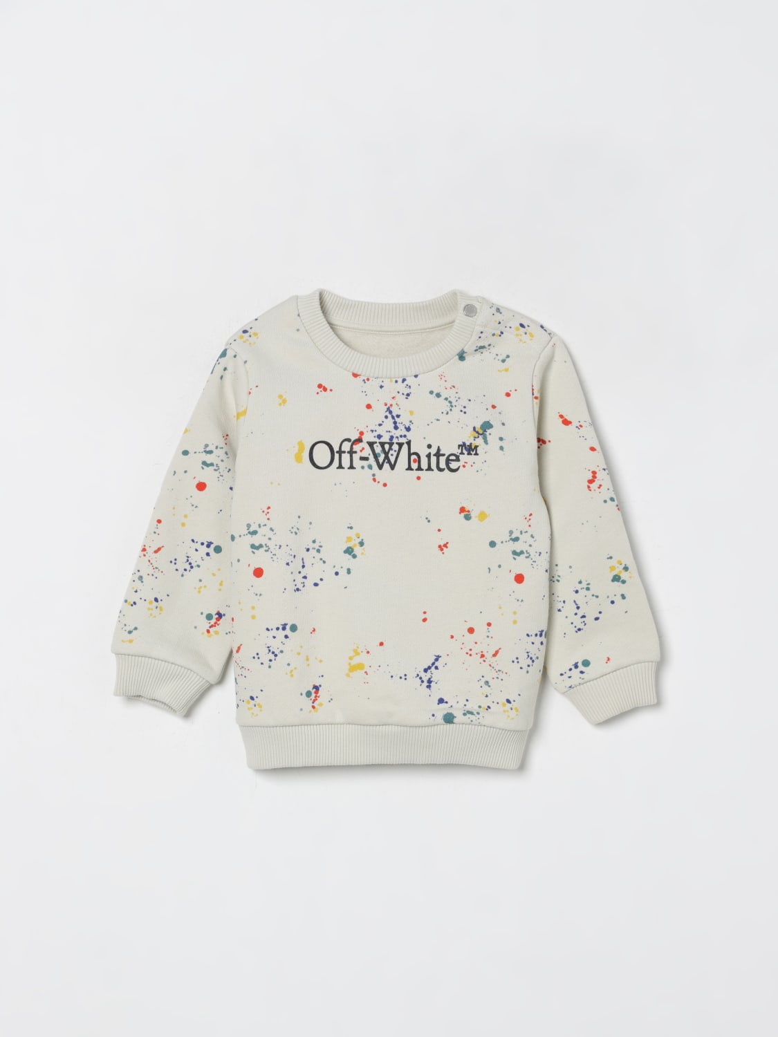 OFF-WHITE KIDS SWEATER: Sweater kids Off-white Kids, Grey - Img 1
