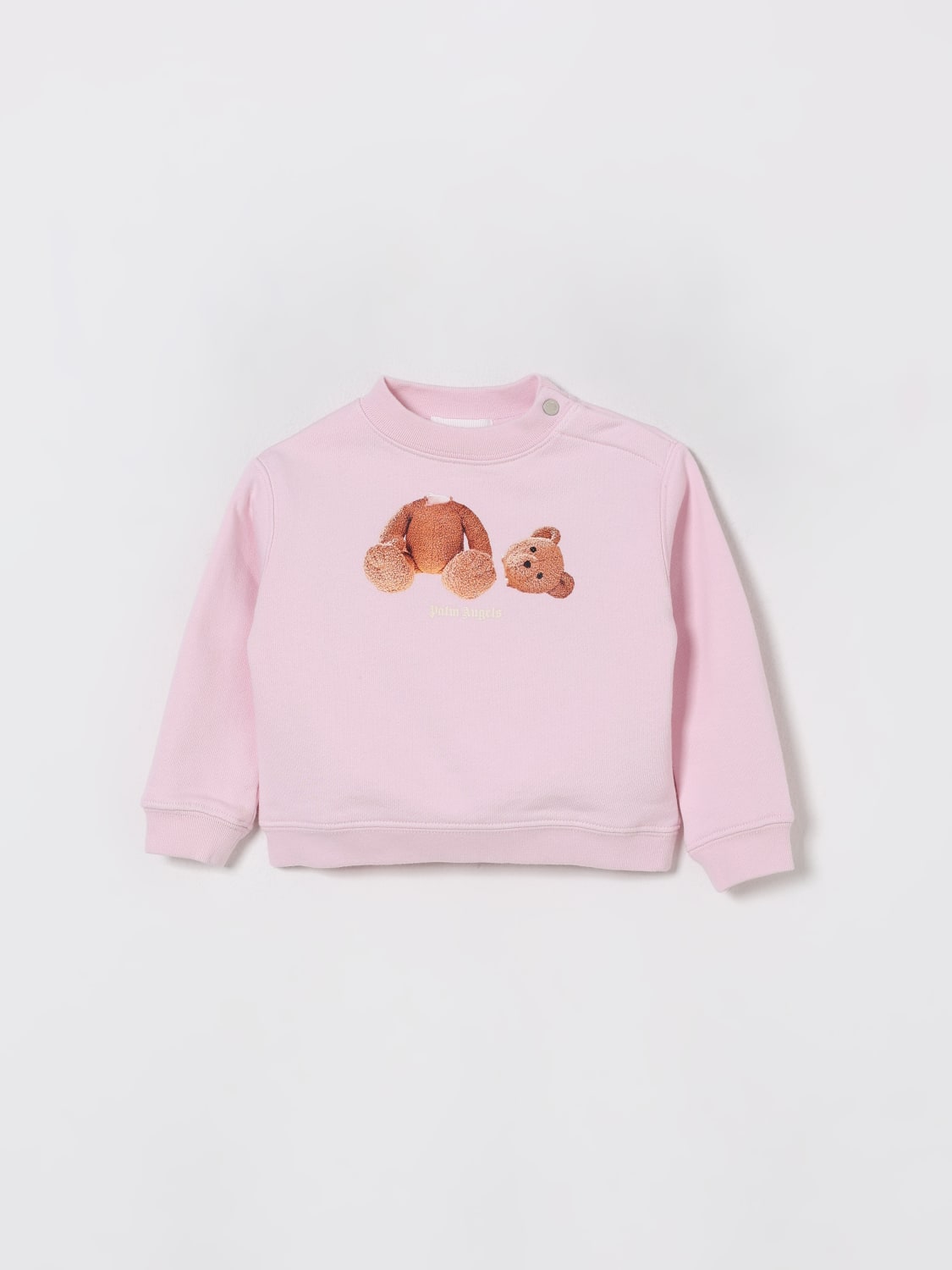 PALM ANGELS SWEATER: Sweater kids Palm Angels, Pink - Img 1