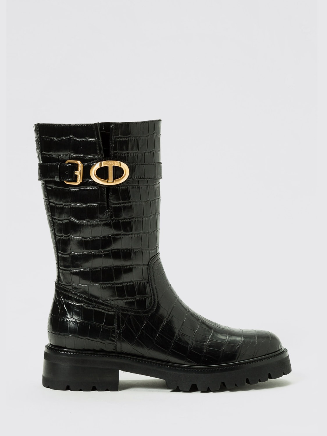 TWINSET BOOTS: Boots woman Twinset, Black - Img 1