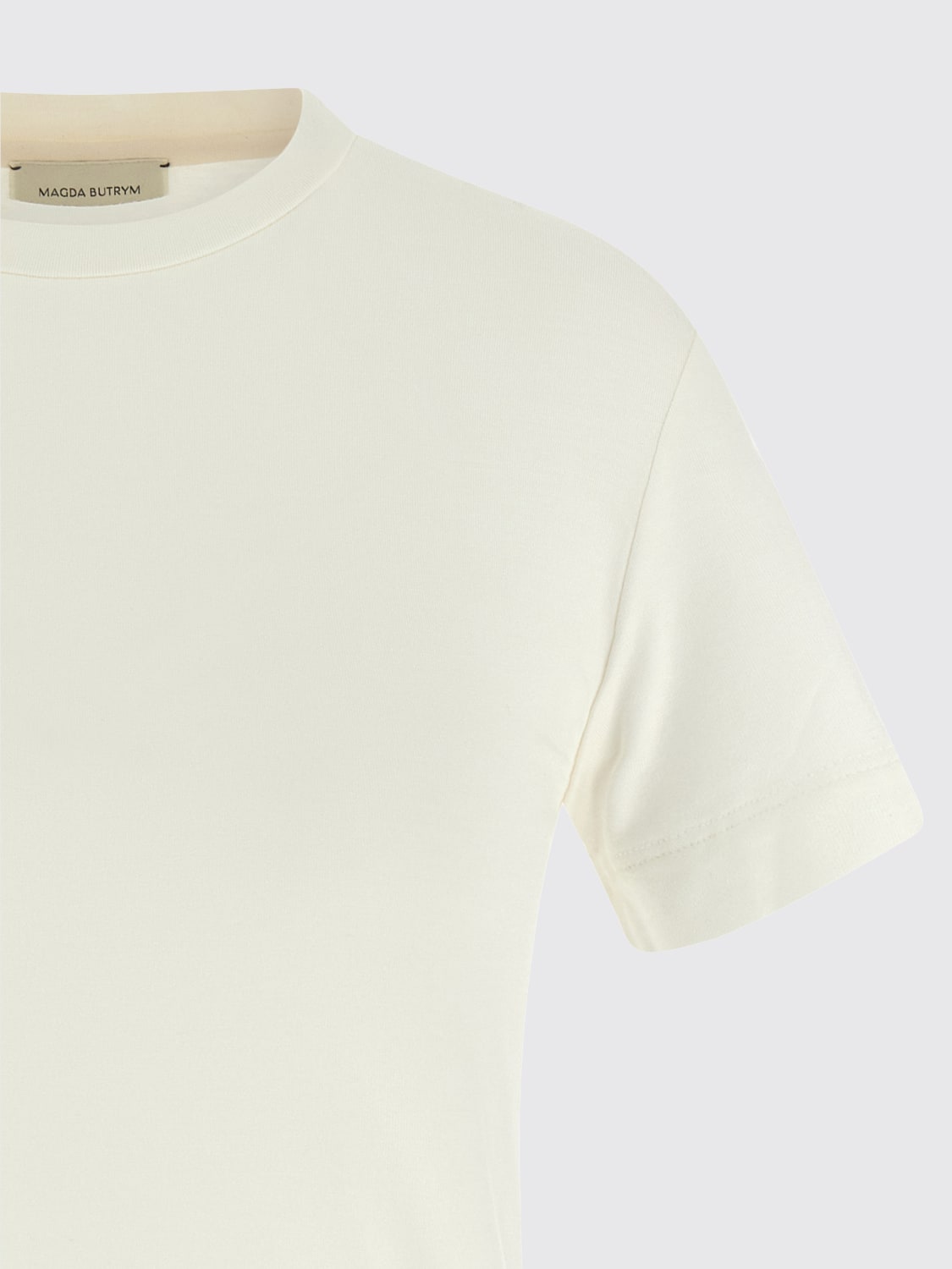 MAGDA BUTRYM T-SHIRT: T-shirt femme Magda Butrym, Blanc - Img 3