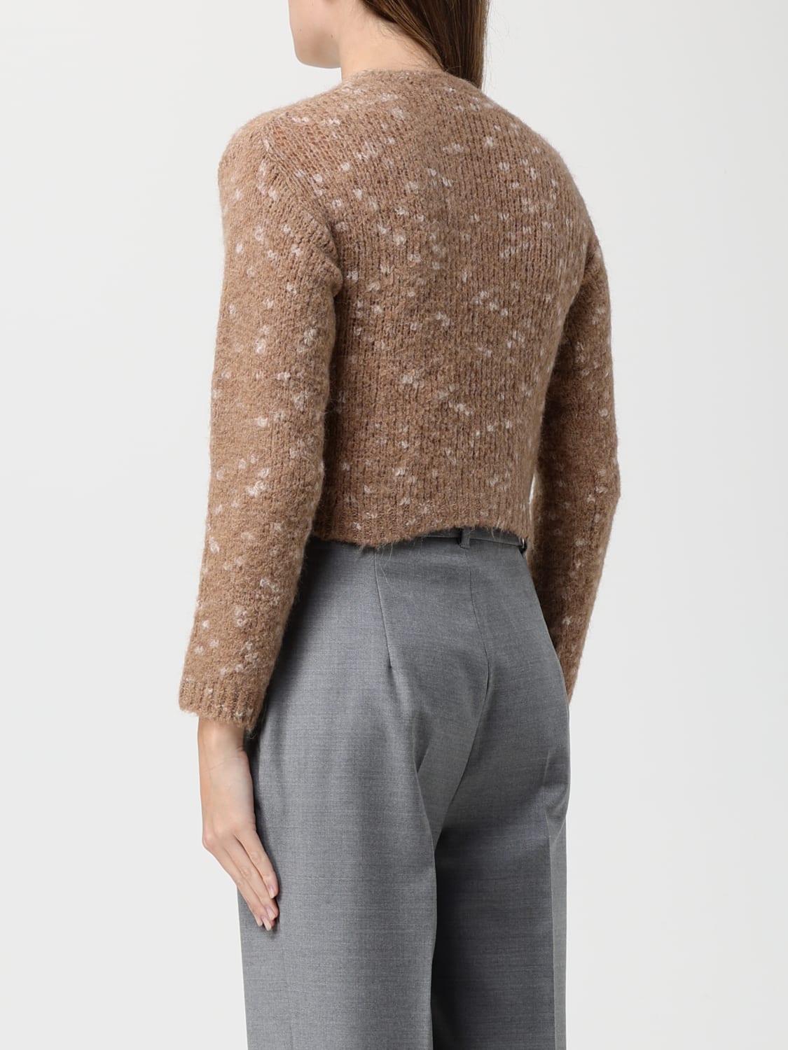 LIU JO 毛衣: 毛衣 女士 Liu Jo, 驼色 - Img 2