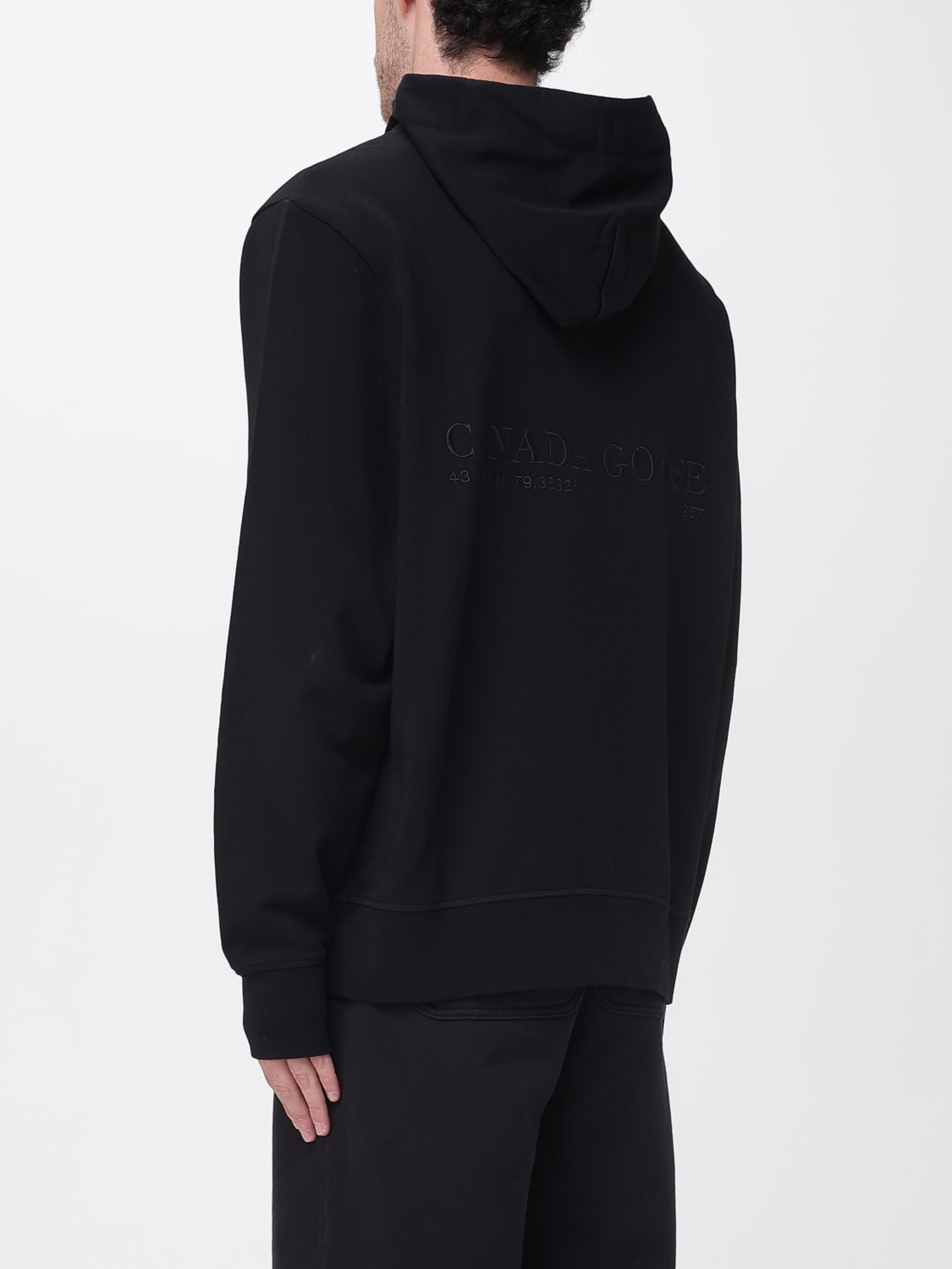 CANADA GOOSE SUDADERA: Sudadera hombre Canada Goose, Negro - Img 2