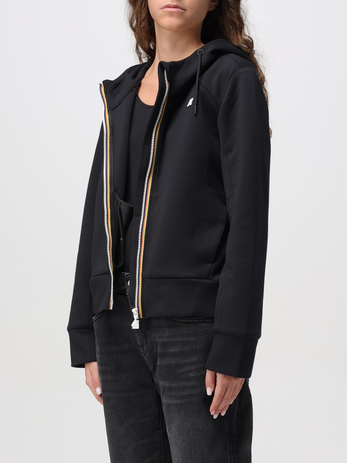 K-WAY SUDADERA: Chaqueta hombre K-way, Negro - Img 3