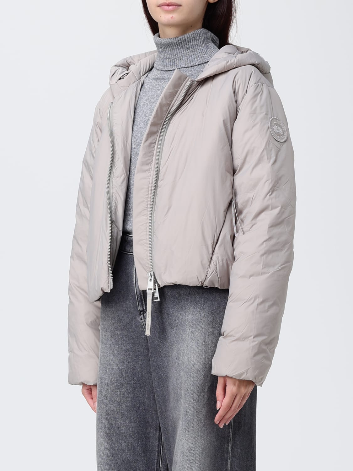 CANADA GOOSE JACKET: Jacket woman Canada Goose, Grey - Img 3