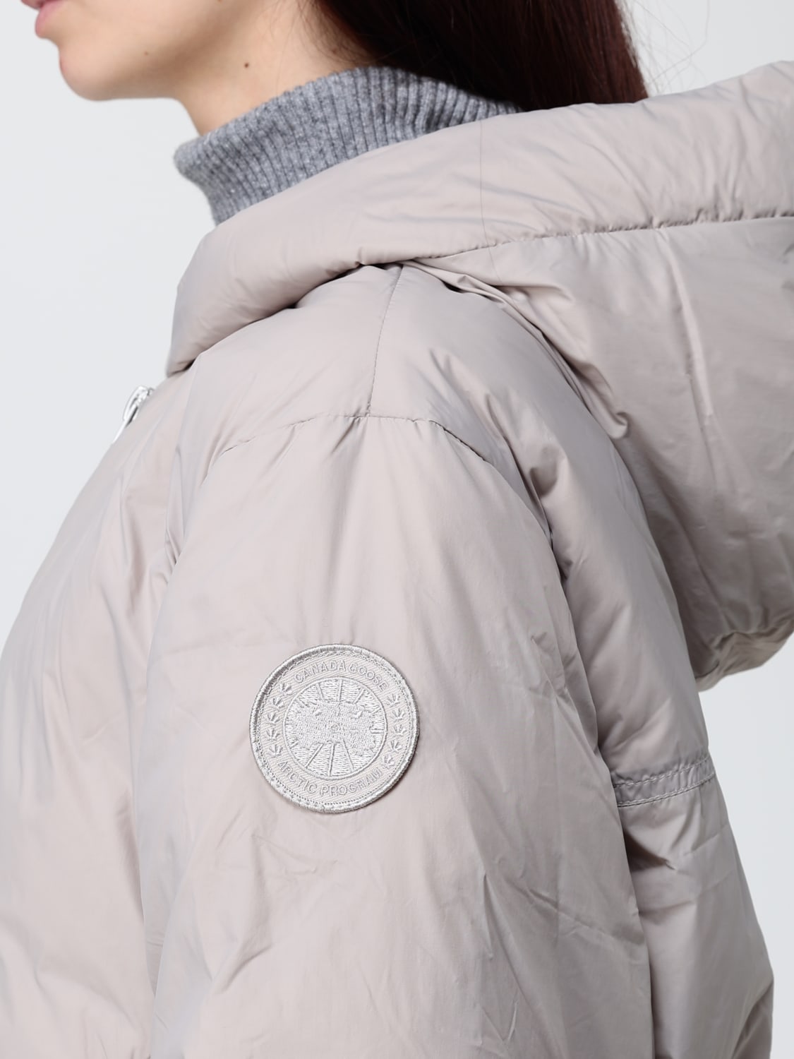 CANADA GOOSE JACKET: Jacket woman Canada Goose, Grey - Img 4