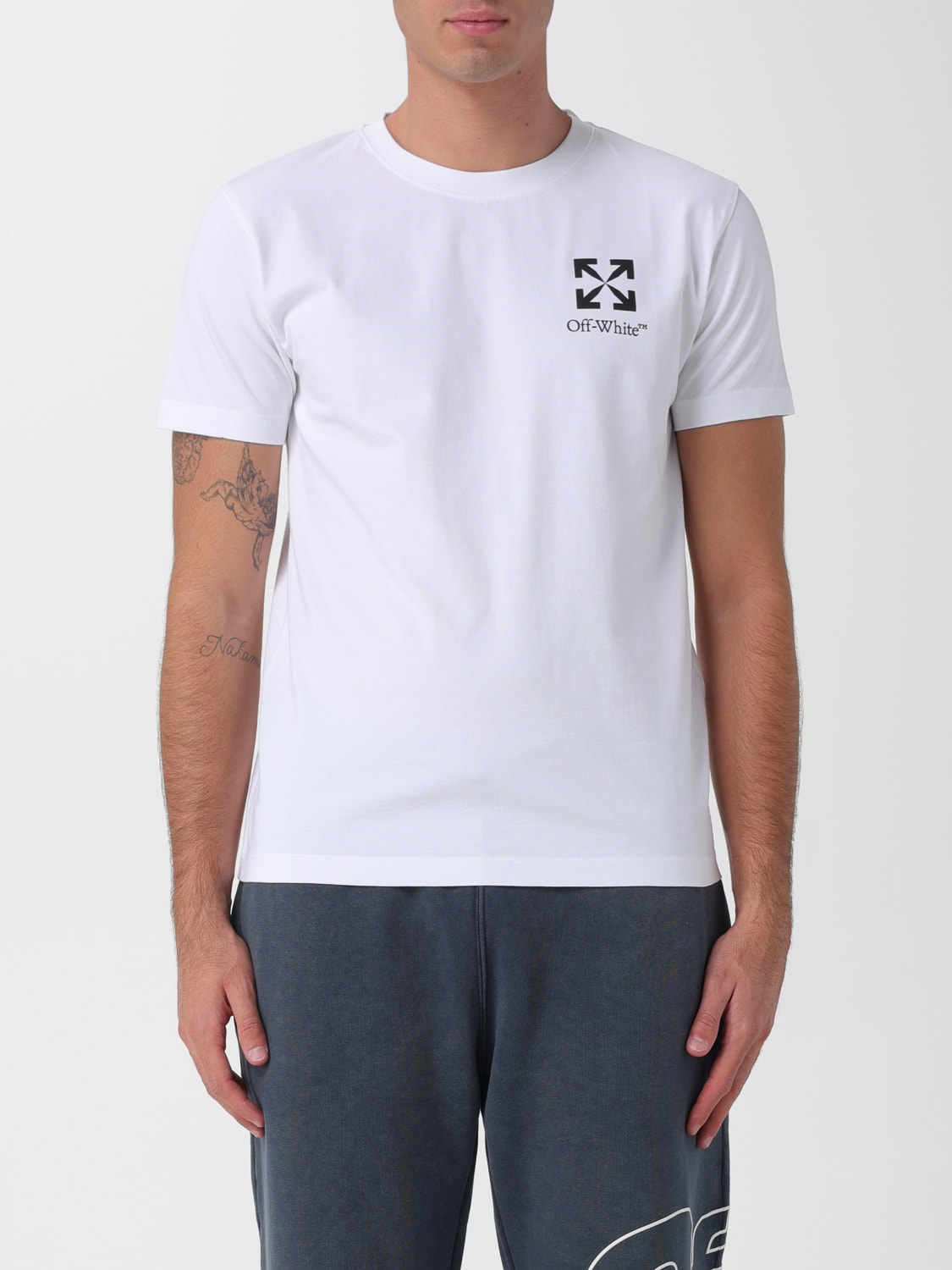 OFF-WHITE T-SHIRT: T-shirt men Off-white, White - Img 1