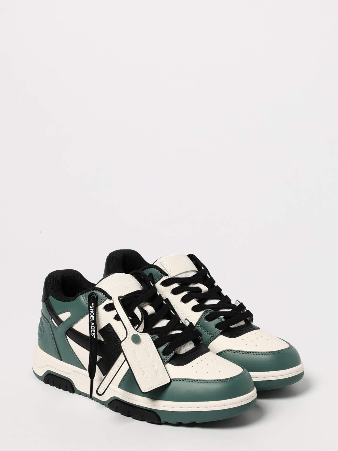 OFF-WHITE SNEAKERS: Sneakers men Off-white, Green - Img 2
