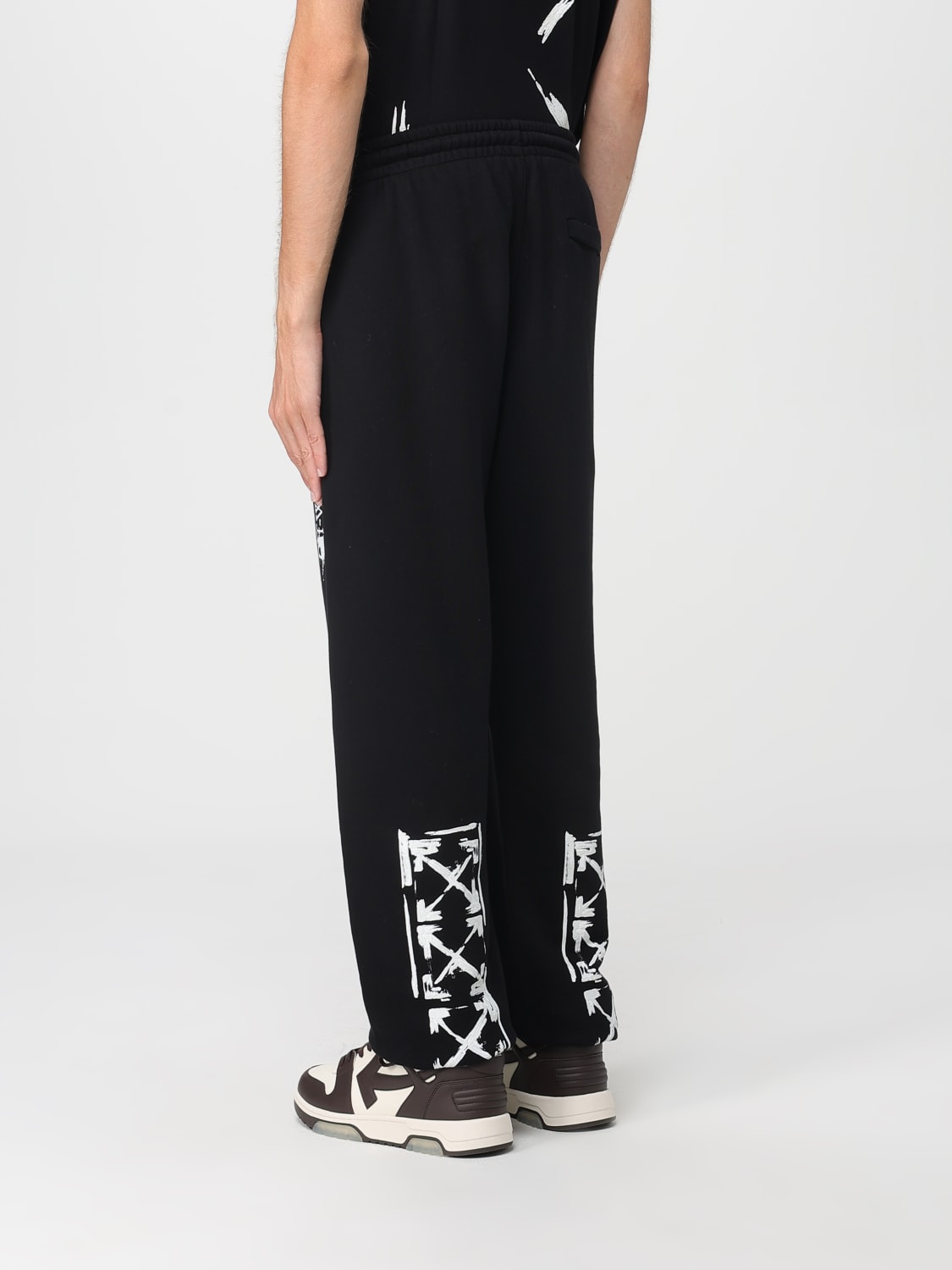 OFF-WHITE PANTS: Pants men Off-white, Black - Img 3