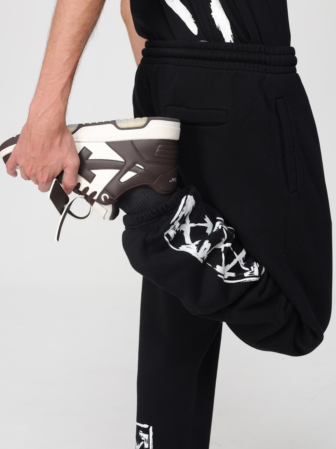 OFF-WHITE PANTS: Pants men Off-white, Black - Img 5