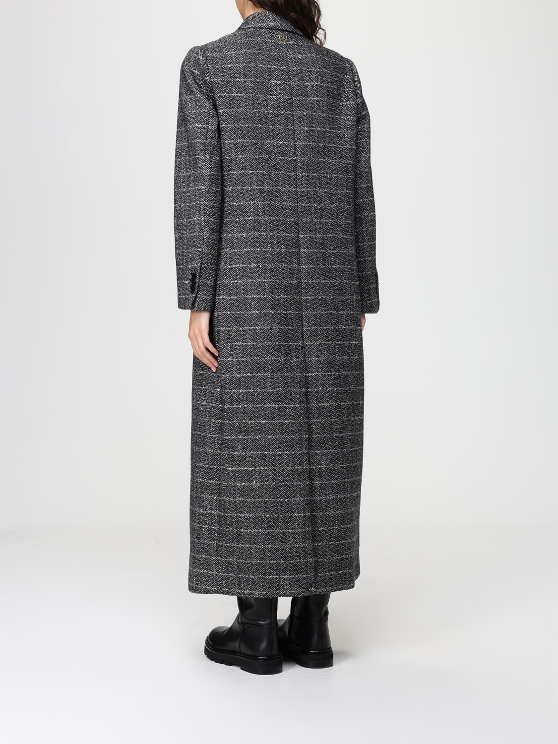 TWINSET MANTEL: Mantel damen Twinset, Schwarz - Img 2