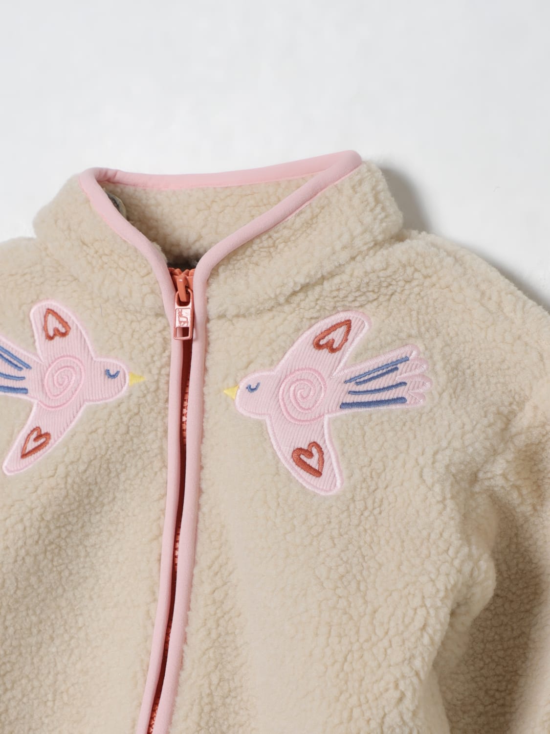 STELLA MCCARTNEY KIDS JACKET: Coats kids Stella McCartney Kids, Beige - Img 3