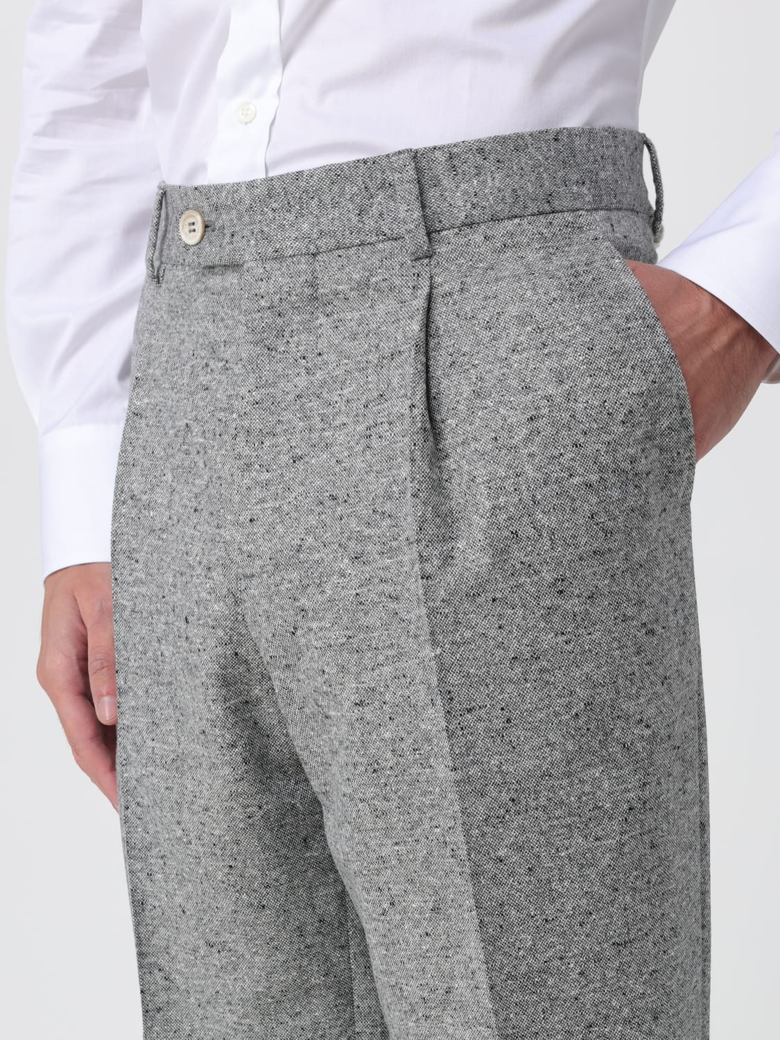 BRUNELLO CUCINELLI PANTS: Pants men Brunello Cucinelli, Grey - Img 4