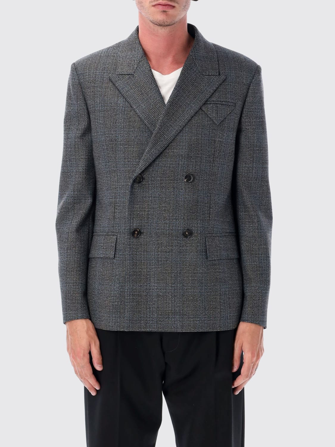 BOTTEGA VENETA JACKET: Jacket men Bottega Veneta, Grey - Img 1
