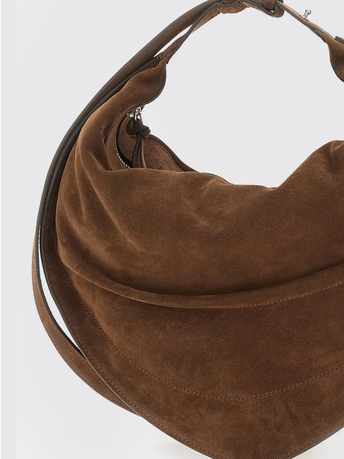 FEDERICO CINA SCHULTERTASCHE: Umhängetasche damen Federico Cina, Braun - Img 3