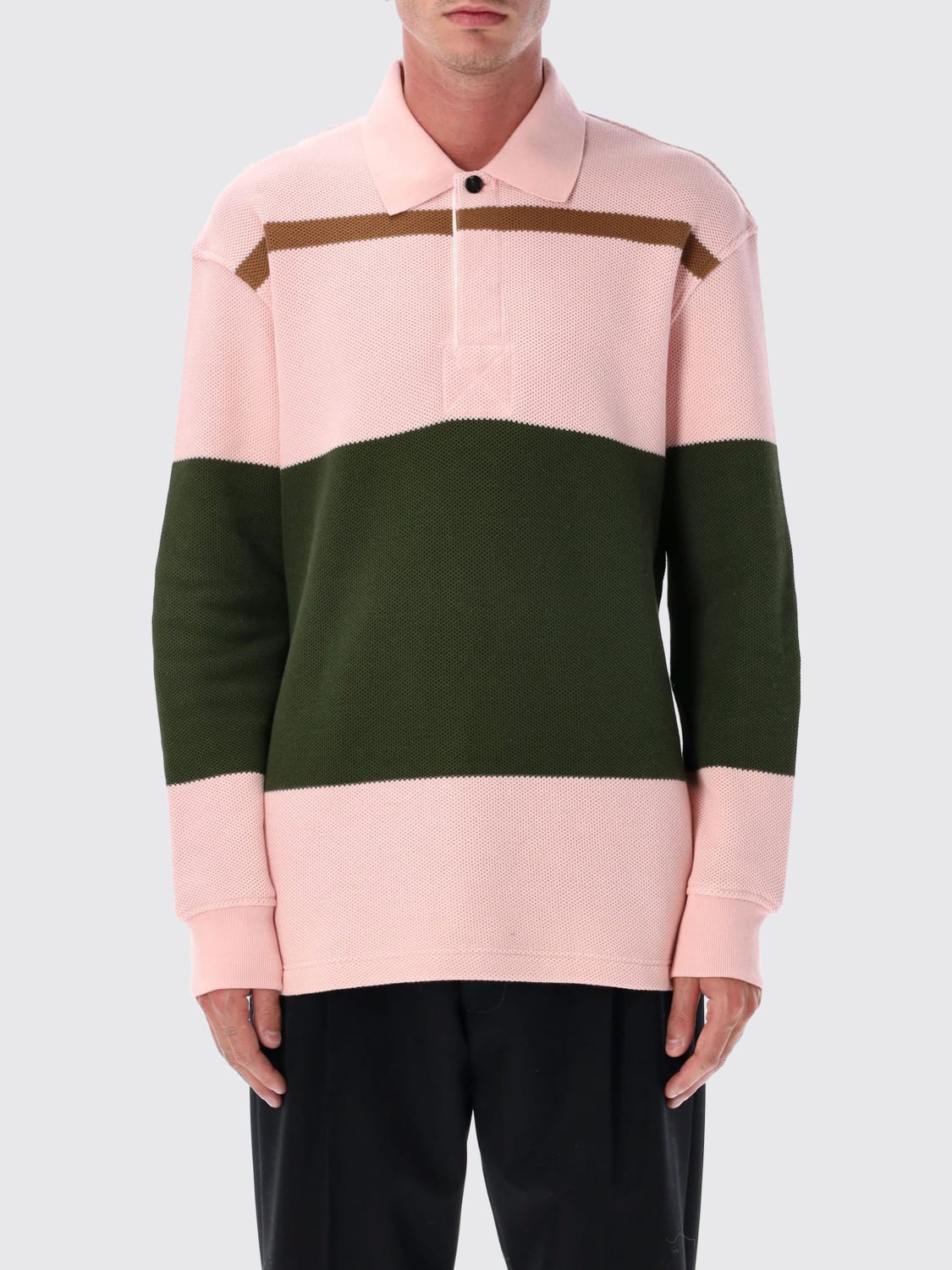 BOTTEGA VENETA POLO: Camiseta hombre Bottega Veneta, Rayado - Img 1