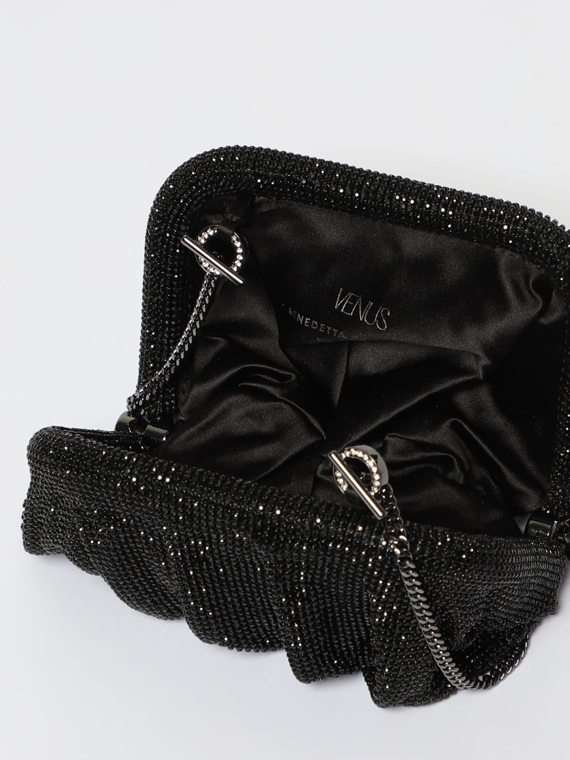 BENEDETTA BRUZZICHES CLUTCH: Handbag woman Benedetta Bruzziches, Black - Img 4