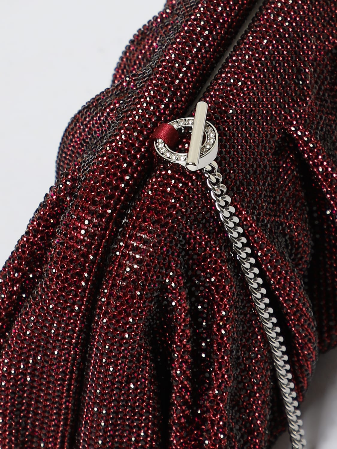 BENEDETTA BRUZZICHES CLUTCH: Clutch Benedetta Bruzziches, Bordeaux - Img 3