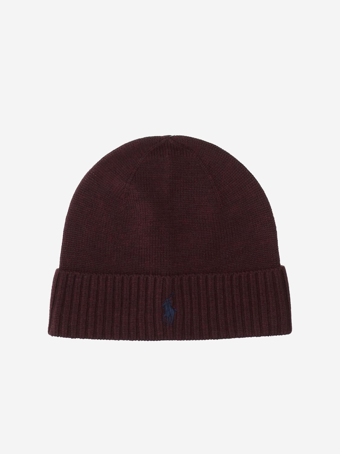 POLO RALPH LAUREN HAT: Hat men Polo Ralph Lauren, Burgundy - Img 1
