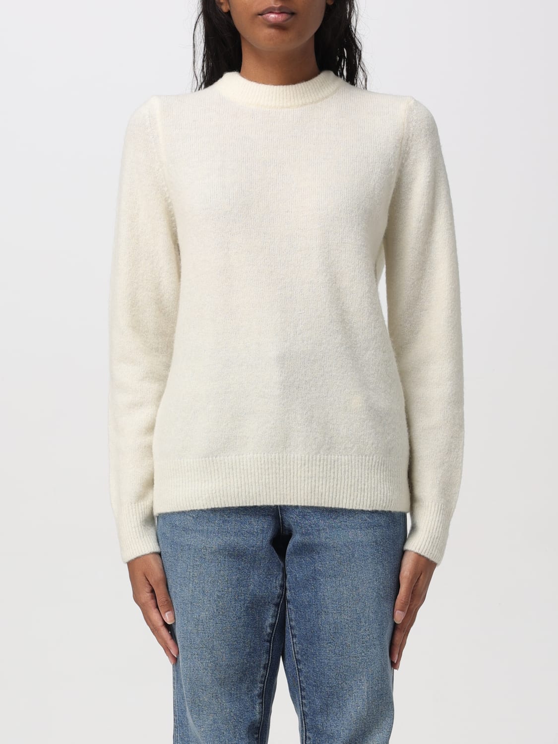 K-WAY SWEATER: Sweater woman K-way, White - Img 1