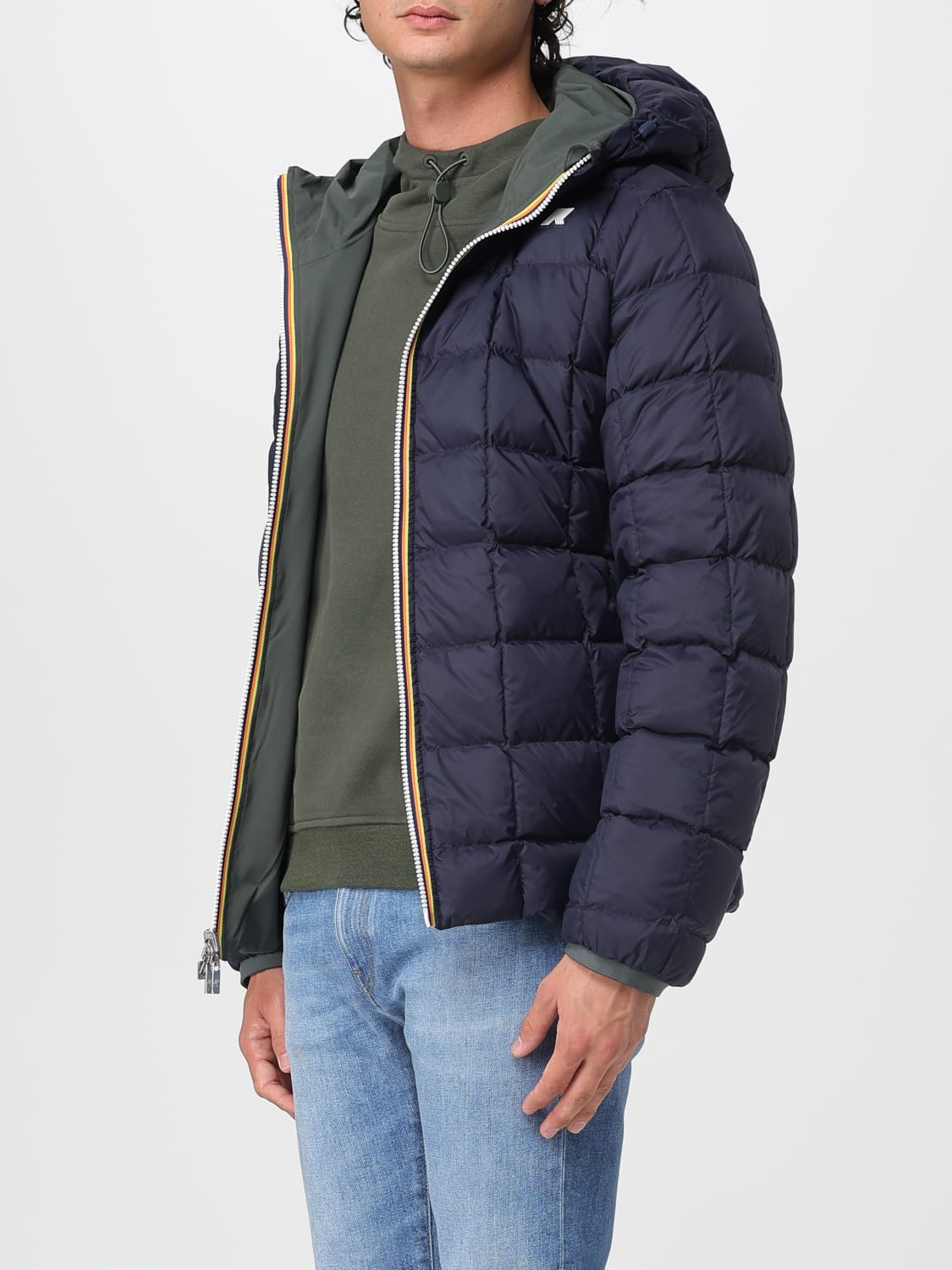 K-WAY JACKET: Jacket men K-way, Green - Img 3