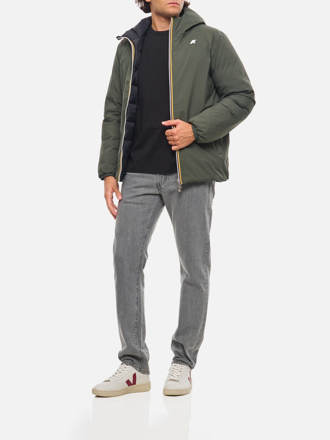K-WAY VESTE: Veste homme K-way, Vert Acide - Img 2