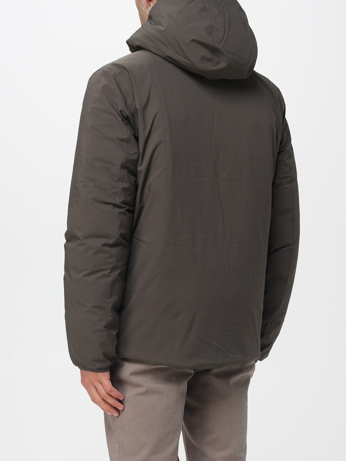 K-WAY 外套: 外套 男士 K-way, 棕色 - Img 2