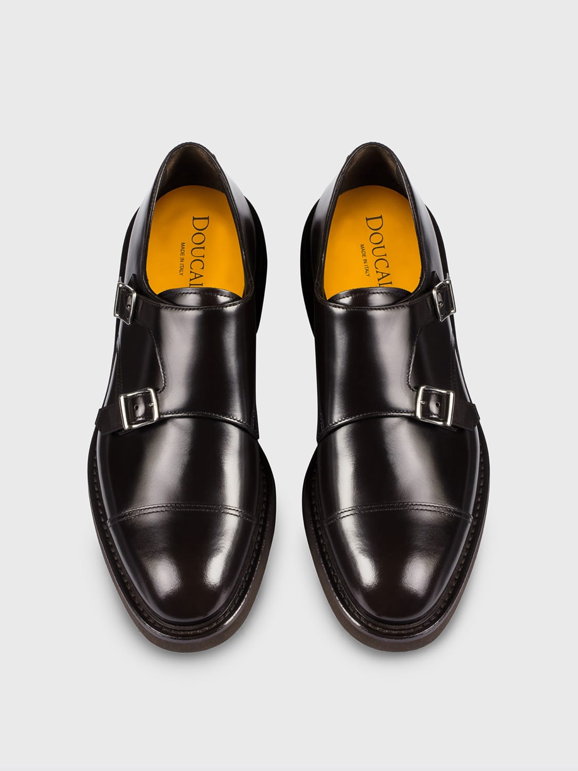 DOUCAL'S SCHNÜRSCHUHE: Schuhe herren Doucal's, Ebony - Img 3