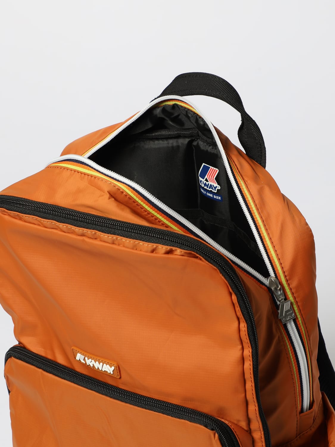 K-WAY BACKPACK: Backpack men K-way, Orange - Img 4