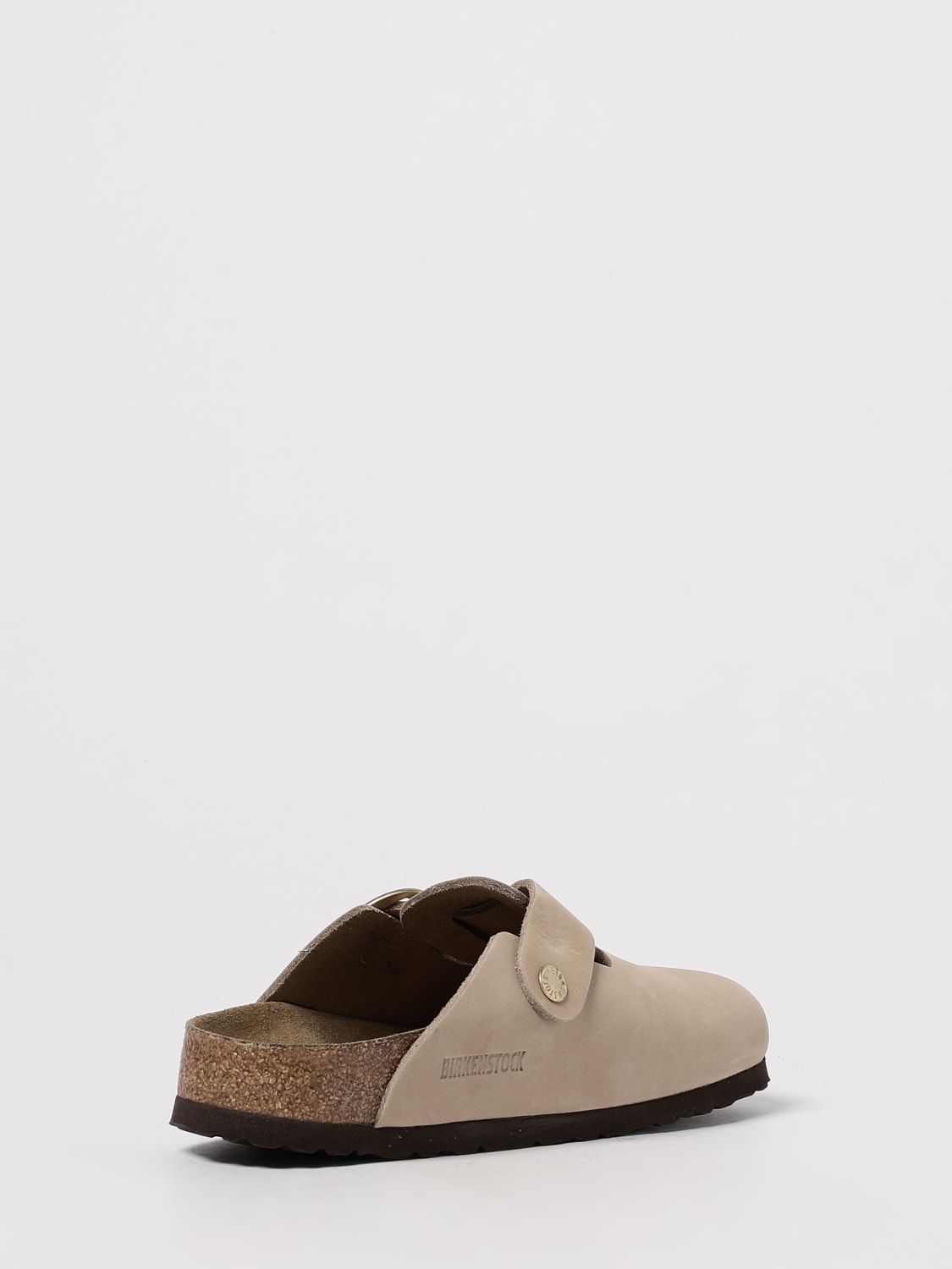 BIRKENSTOCK SHOES: Flat sandals woman Birkenstock, Beige - Img 3