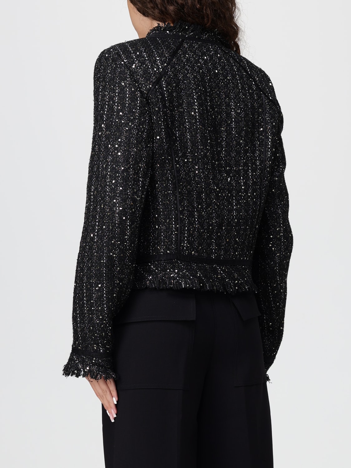 KARL LAGERFELD JACKE: Blazer damen Karl Lagerfeld, Schwarz - Img 2