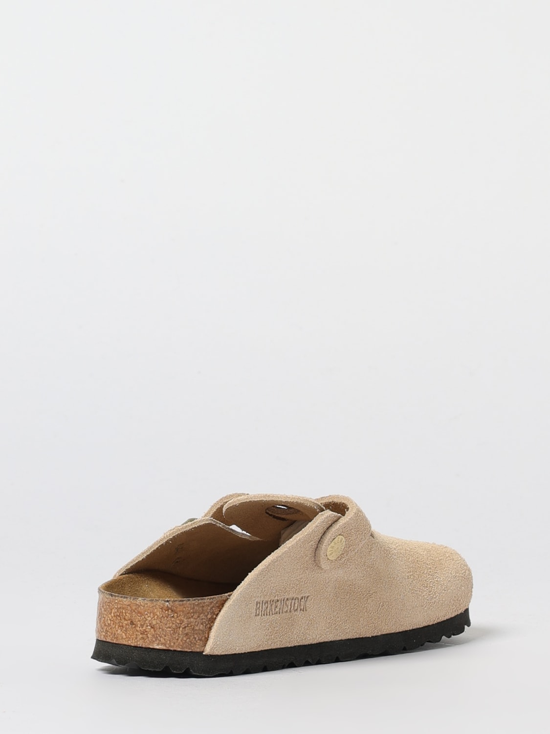 BIRKENSTOCK SHOES: Flat sandals woman Birkenstock, Beige - Img 3