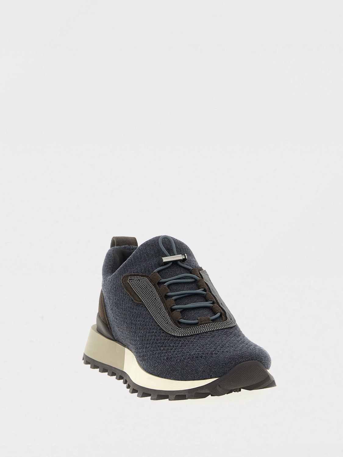BRUNELLO CUCINELLI SNEAKERS: Sneakers woman Brunello Cucinelli, Grey - Img 2