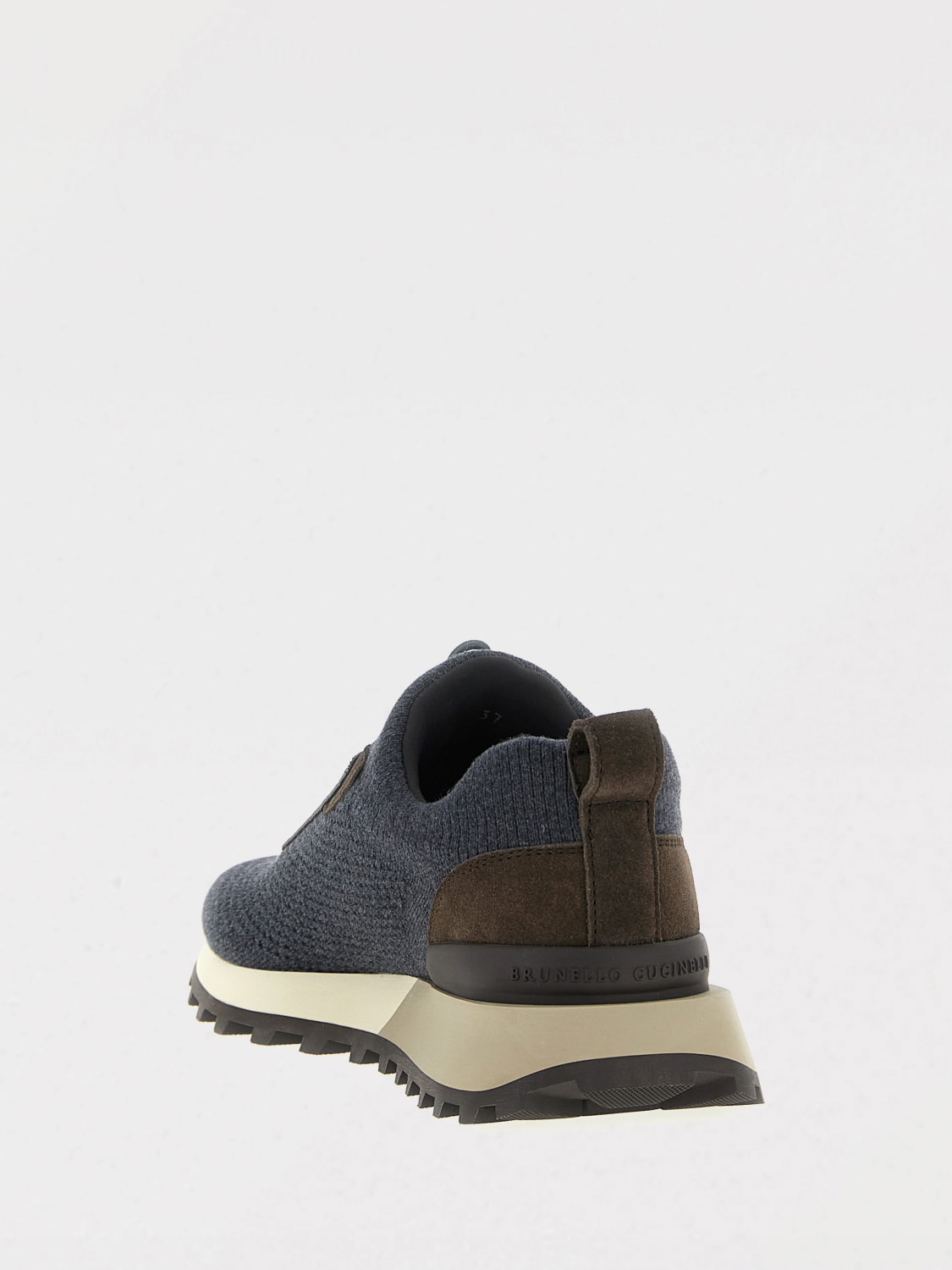 BRUNELLO CUCINELLI SNEAKERS: Sneakers woman Brunello Cucinelli, Grey - Img 3