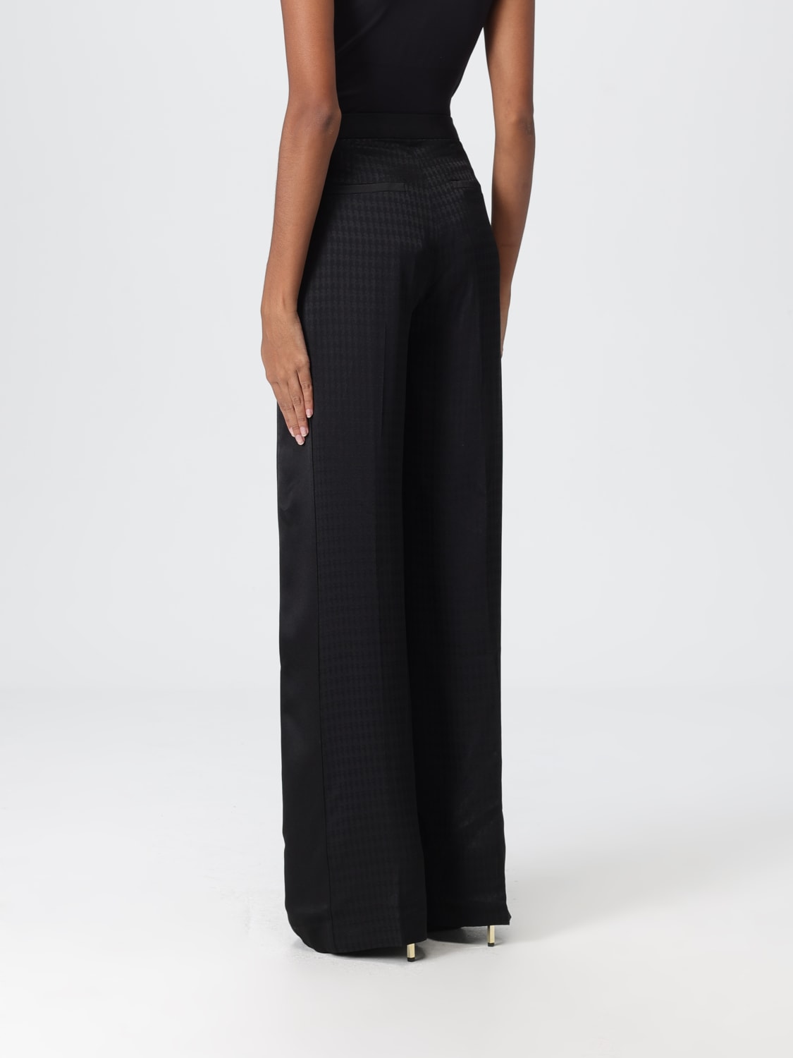 KARL LAGERFELD PANTS: Pants woman Karl Lagerfeld, Black - Img 2