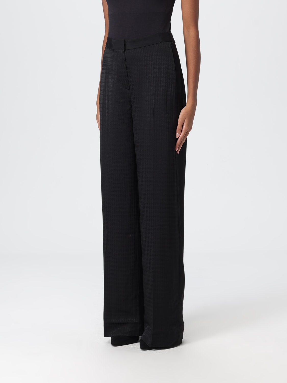 KARL LAGERFELD PANTS: Pants woman Karl Lagerfeld, Black - Img 3