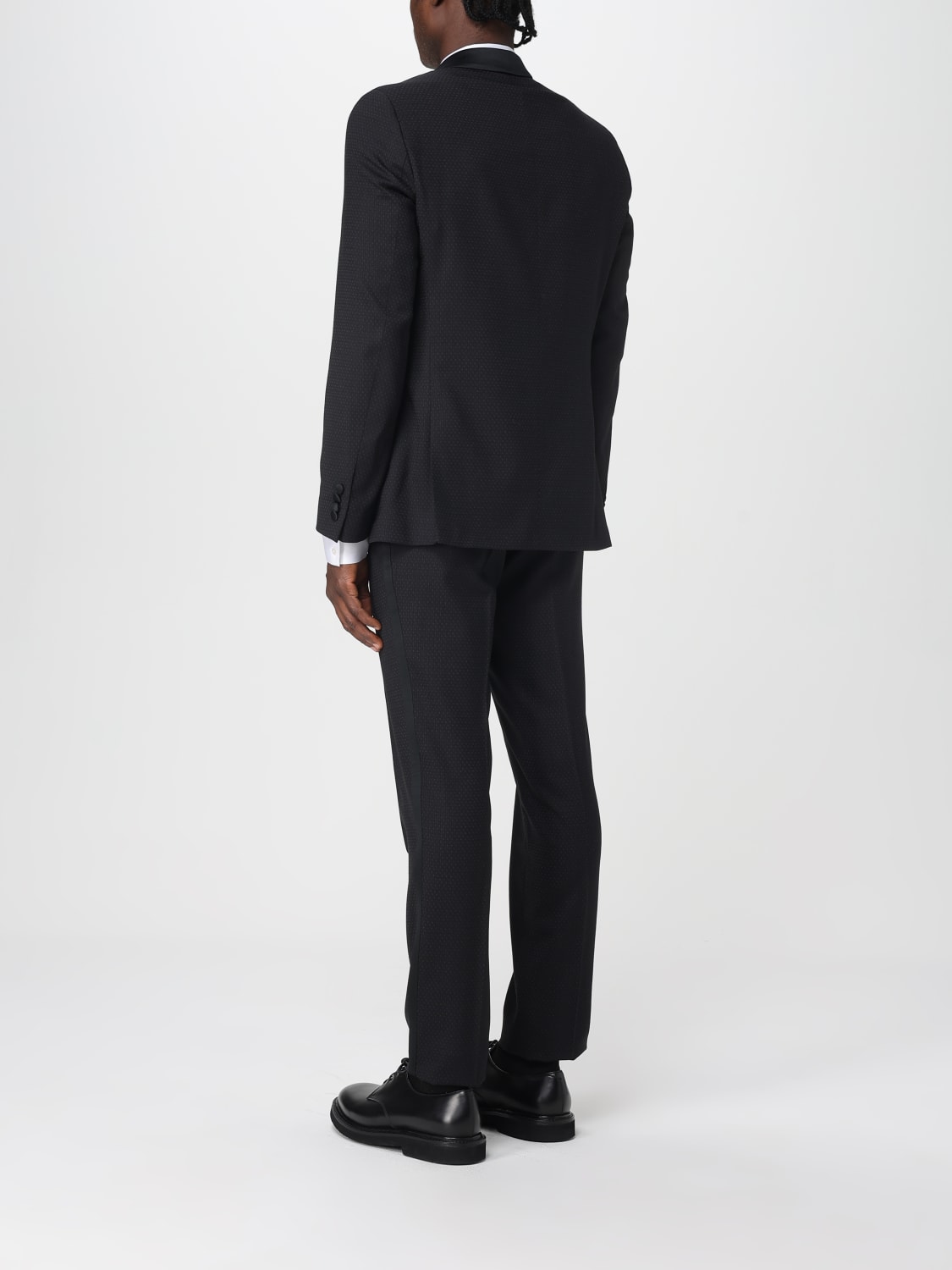 KARL LAGERFELD SUIT: Suit men Karl Lagerfeld, Black - Img 3