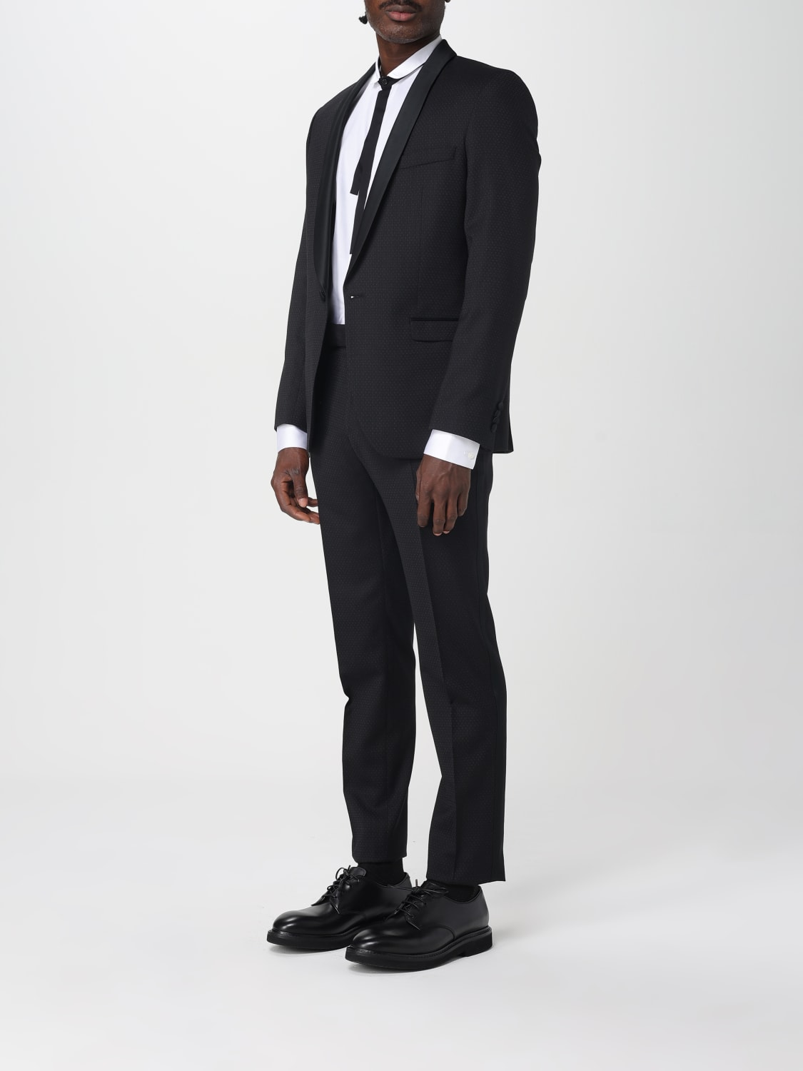 KARL LAGERFELD SUIT: Suit men Karl Lagerfeld, Black - Img 4