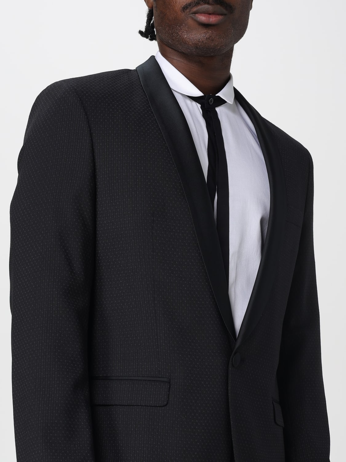 KARL LAGERFELD SUIT: Suit men Karl Lagerfeld, Black - Img 5