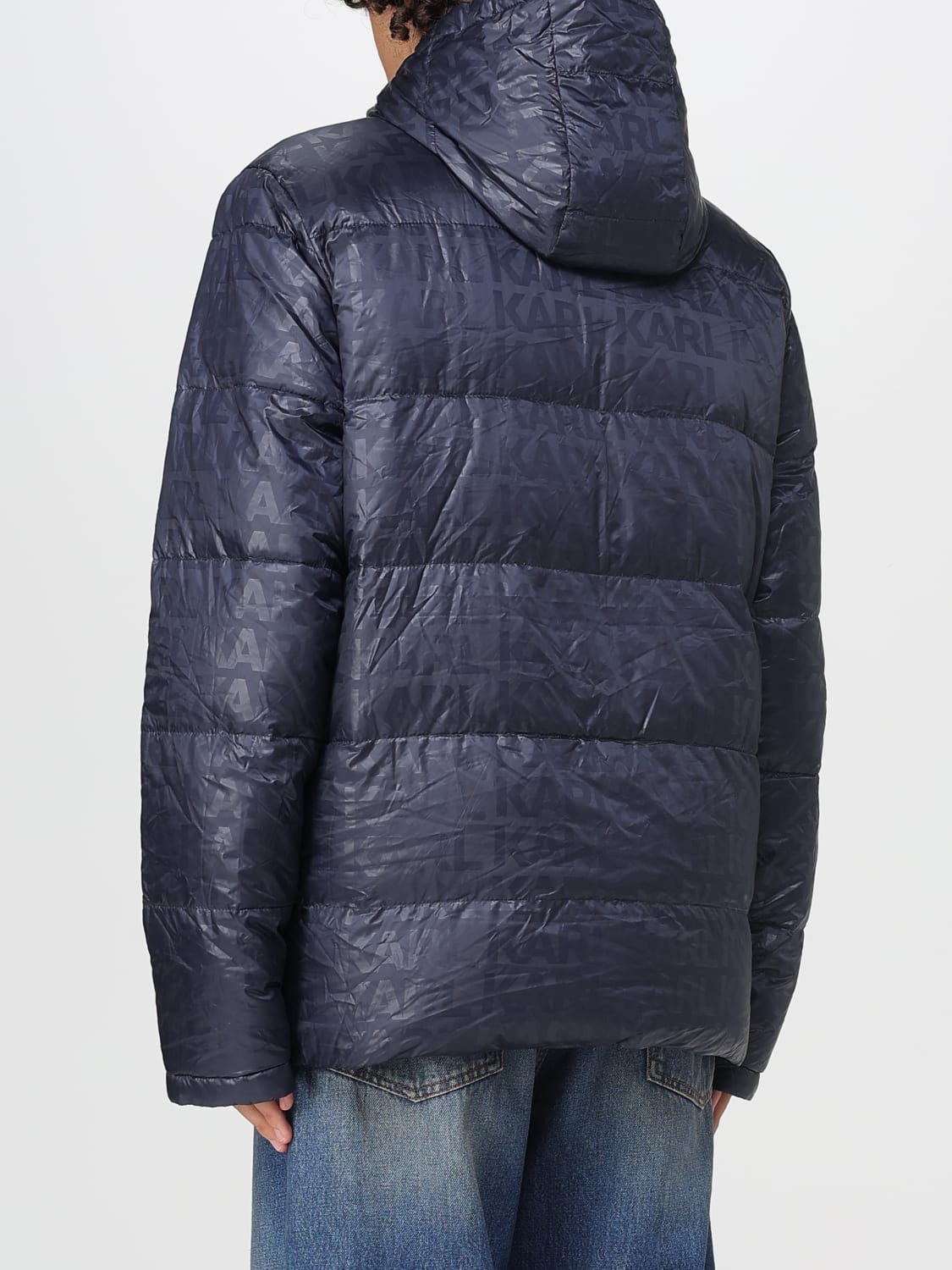 KARL LAGERFELD ジャケット: ジャケット メンズ Karl Lagerfeld, ブルー - Img 2