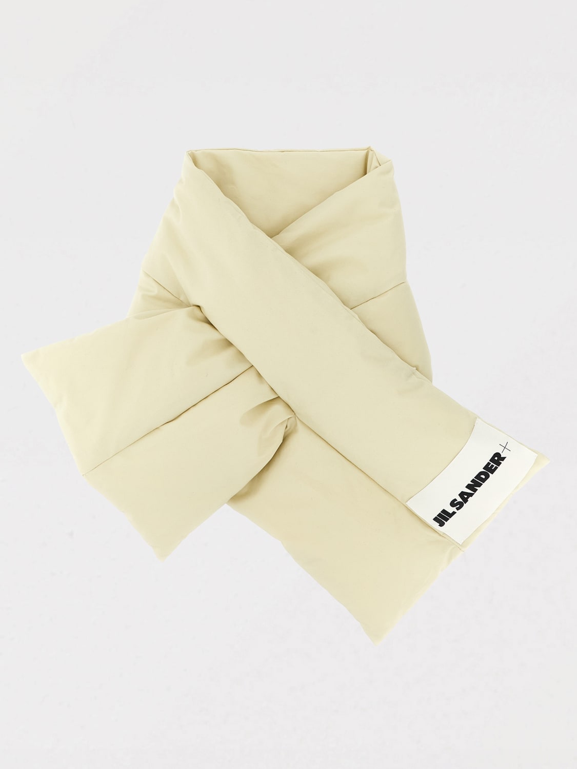 JIL SANDER SCIARPA: Sciarpa Jil Sander in cotone imbottito , Beige - Img 1