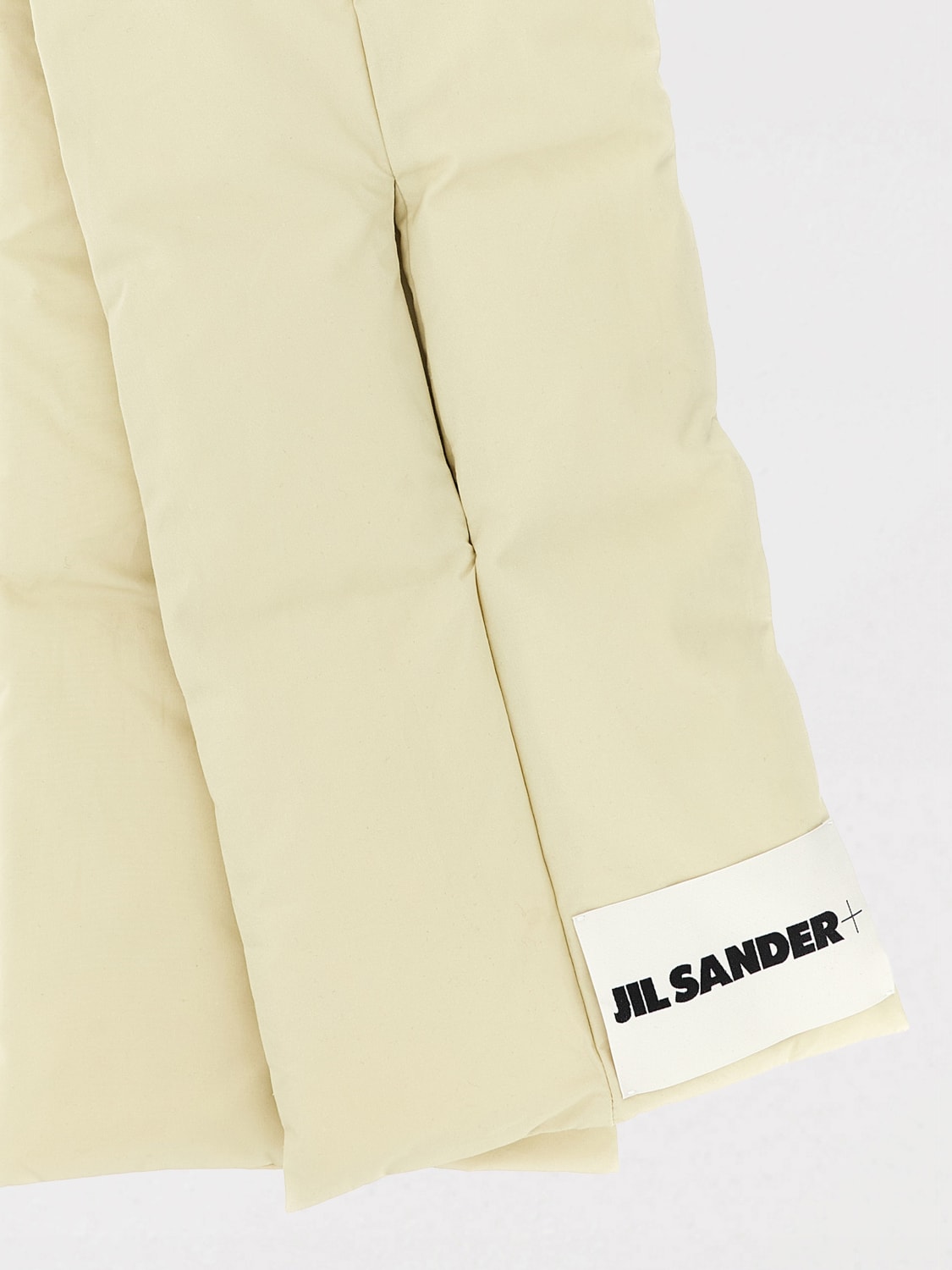 JIL SANDER SCIARPA: Sciarpa Jil Sander in cotone imbottito , Beige - Img 2