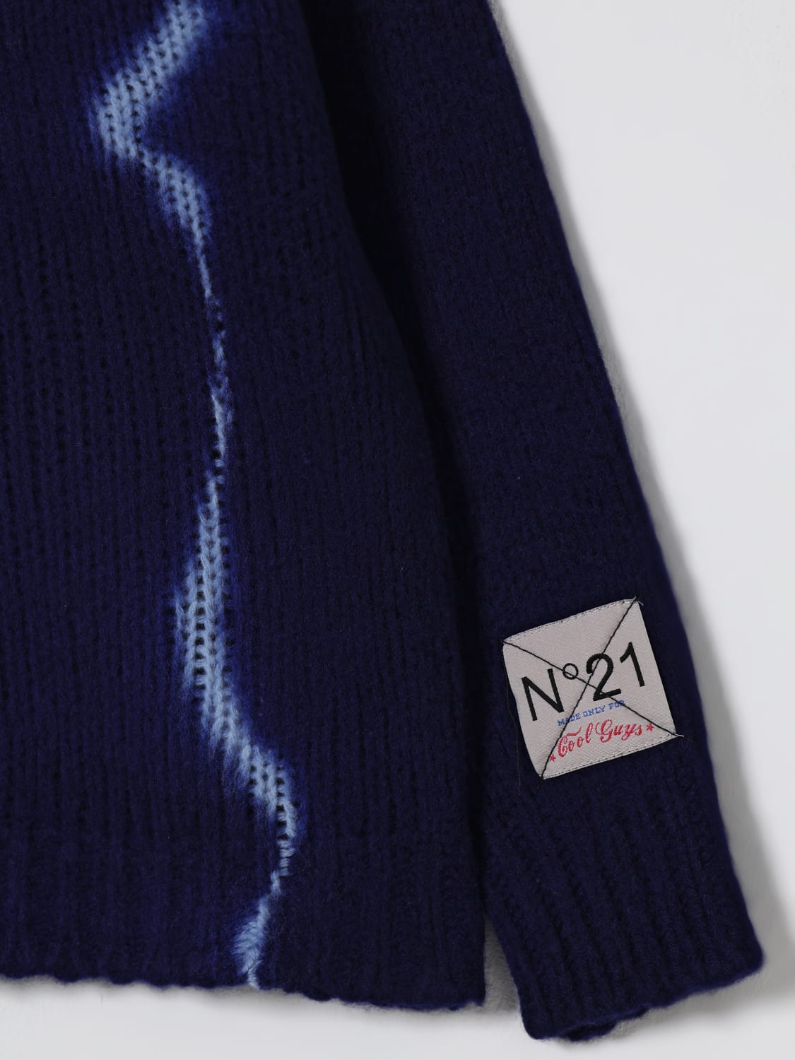N° 21 PULL: Pull enfant N° 21, Bleu - Img 3