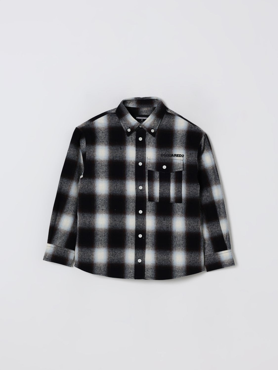 DSQUARED2 CAMISA: Camisa niños Dsquared2, Negro - Img 1