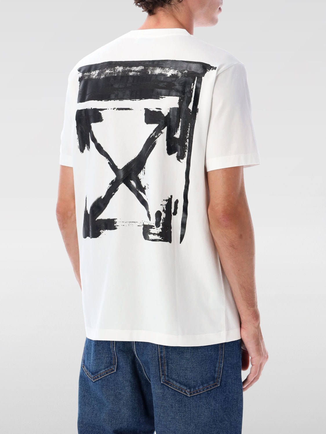 OFF-WHITE T-SHIRT: T-shirt men Off-white, White - Img 2